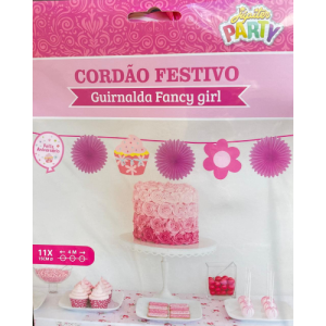 CORDÃO FESTIVO MAGENTA