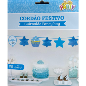 CORDÃO FESTIVO AZUL