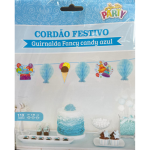 CORDÃO FESTIVO II - AZUL